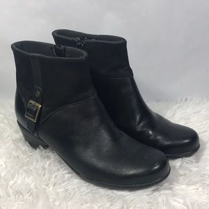 Black Clark’s Booties